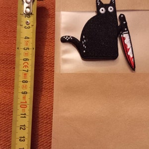 Urbanski Patch Oca francese con cappello e baguette toppa ricamata termoadesiva 7,4 x 7,4 cm | Applicazione da stirare o cucire