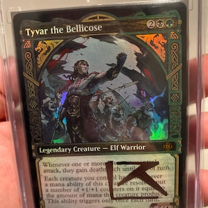 Tyvar the Bellicose Showcase - Magic the Gathering Artist Proof Card Signed - Etsy Tyvar the Bellicose Showcase - Magic the Gathering Artist Proof Card Signed - Etsy