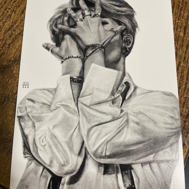 BTS RM Namjoon Print of Original Drawing - Etsy