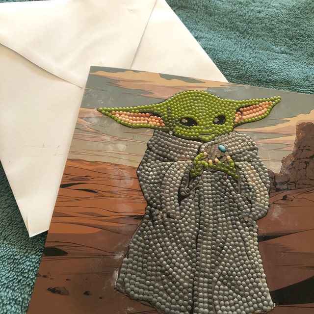 Kit Diamond Painting 5d Baby Yoda Mandalorian Star Wars | Meses sin interés Kit Diamond Painting 5d Baby Yoda Mandalorian Star Wars | Meses sin interés