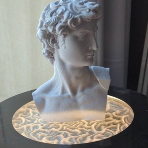 ミケランジェロのダビデ像 - 美術館品質のレプリカ - 大理石複合彫刻