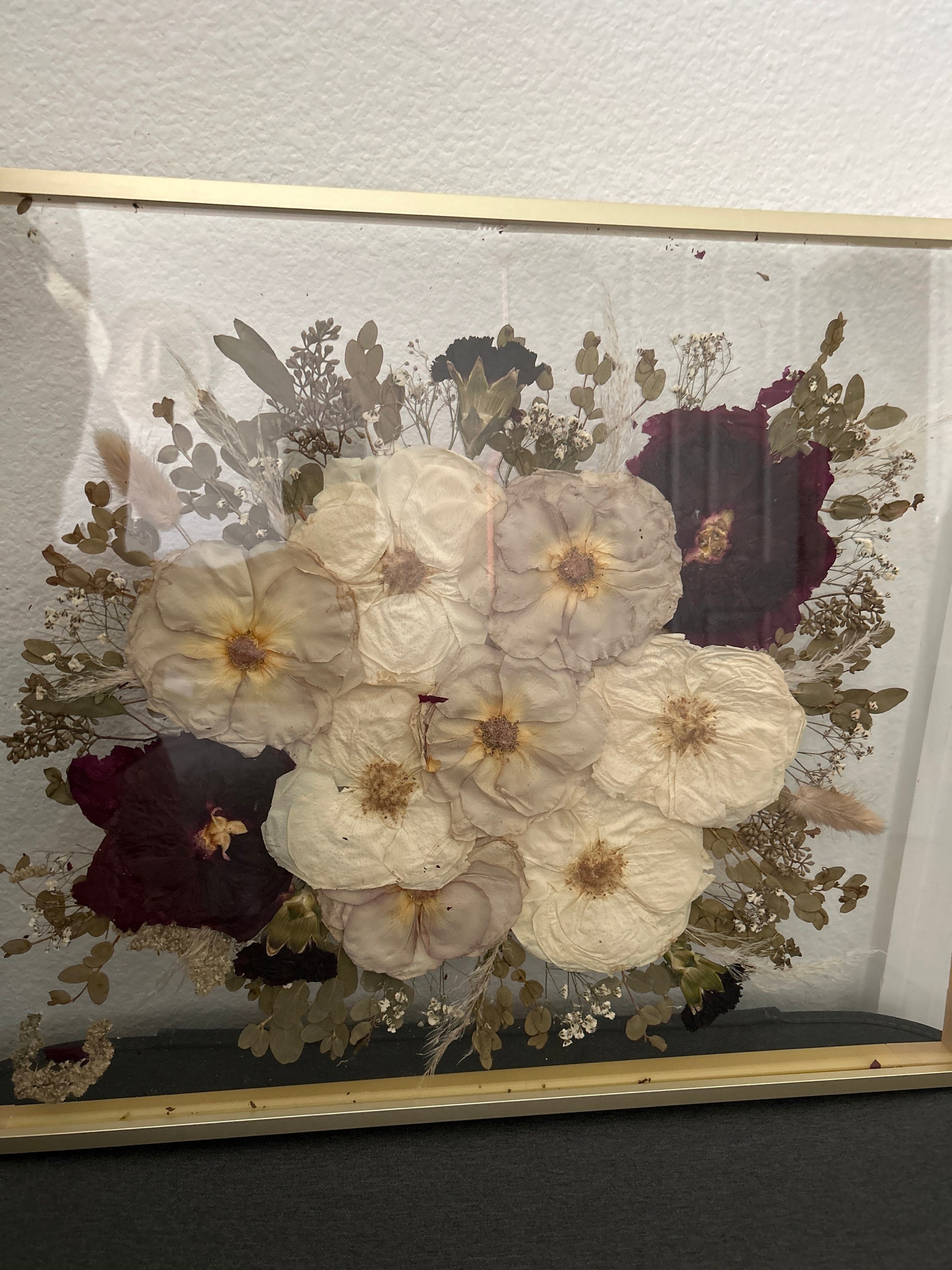 Preserved flowers from Allie's etsy review