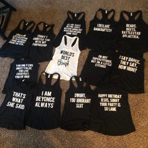 beyonce bridesmaid shirts