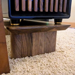 Desk Shelf Monitor Stand with storage, Desk Monitor Riser wood, Monitor Shelf wooden
