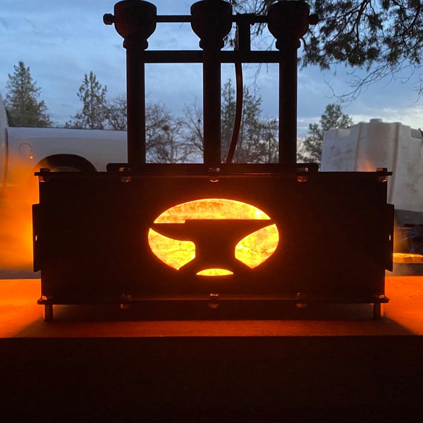 Diamondback Ironworks Series 1 Three Burner Gas Forge Blacksmith ...