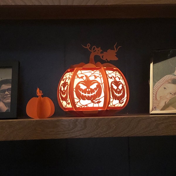 Pumpkin Lanterns SVG for Cricut Projects Diy Halloween Jack O Lantern ...