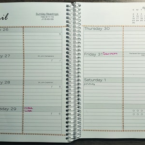 Catholic Daily Docket Printable: Daily Planner Daily Agenda - Etsy