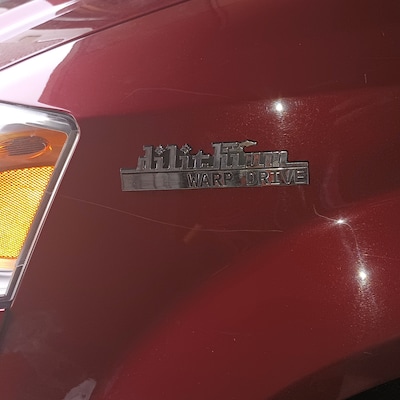 Dilithium Warp Drive Star Trek Car Emblem Chrome Plastic Not - Etsy