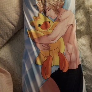 cloud body pillow
