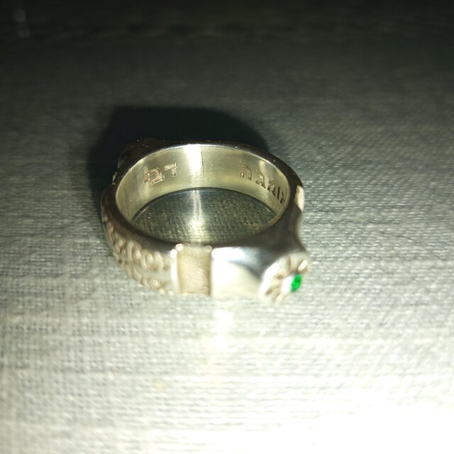 聖キプリアン書によるソロモン王の指輪 925スターリングシルバー製