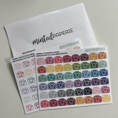 Horror Horror Characters Planner Stickers - Etsy