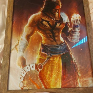 Final Fantasy X 10 Kabuki Bonus Poster Limited Square Enix