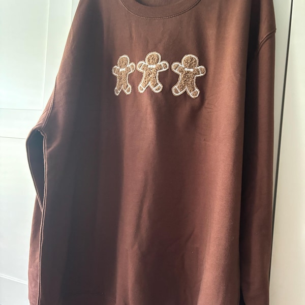 The Clarabelle Christmas Corduroy Patch Sweatshirt