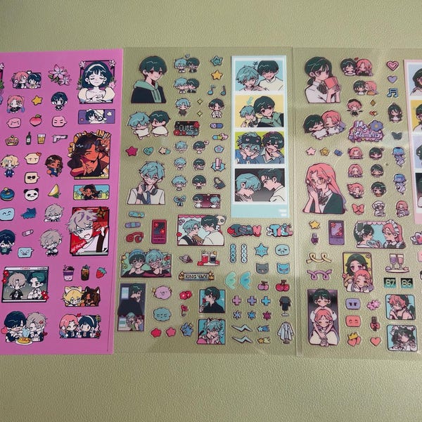 Alien Stage Deco Sticker Sheets - Mizisua Ivantill General + New ...