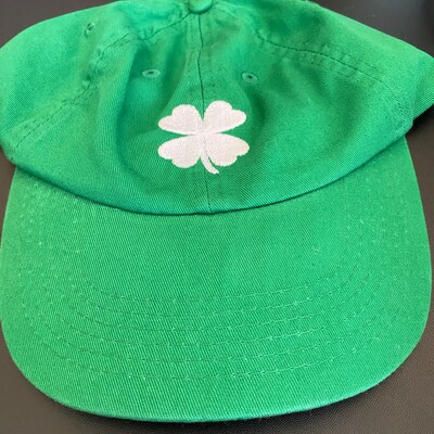 St. Patrick's Day Hat Shamrock Baseball Cap Irish Hat - Etsy