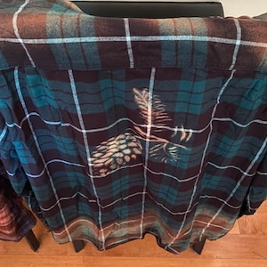 Retro Plaid Distressed Shirt BGS0044