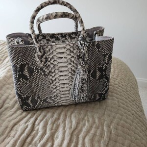 Genuine Python Leather, Natural Python Leather, Hide Snake Skin ...