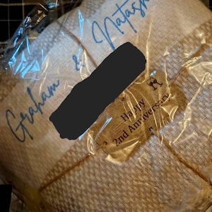 Natasha added a photo of their purchase