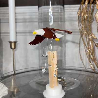 The Bald Eagle Peg Automaton Kit - Etsy