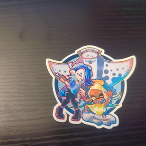 Splatoon: Deep Cut Sticker - Etsy