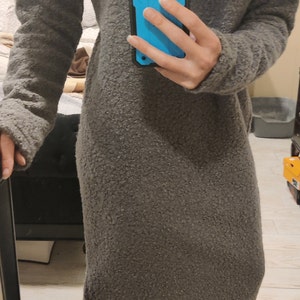 Women Sweater Dress / Long Sweater / Maxi Winter Dress / Wool Dress / Warm  Dress / Plus Size Dress / Plus Size Clothing / 35159 