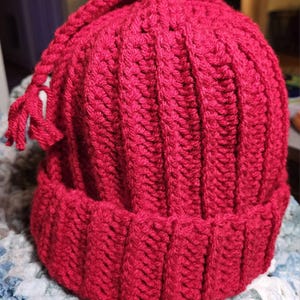 Easy Ribbed Crochet Beanie Hat Pattern PDF | Beginner Friendly Step by ...