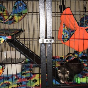 Custom Print Feisty Ferret Prevue Cage Liners Absorbent | Etsy