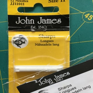 John James L4310-11 Sharps Needles #11