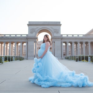 sachin and babi light blue dress For Mom Tulle Maternity Baby Shower Dress Baby Shower Dress, Maternity  Dress, Maternity Gown, Pregnancy Gown, Photo Shoot, Maternity Dress,  Maternity Photo, Photoshoot, Pregnancy UK