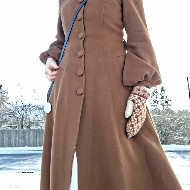 brown winter dress coats 2025 Winter Coat (Unisex) main image 1
