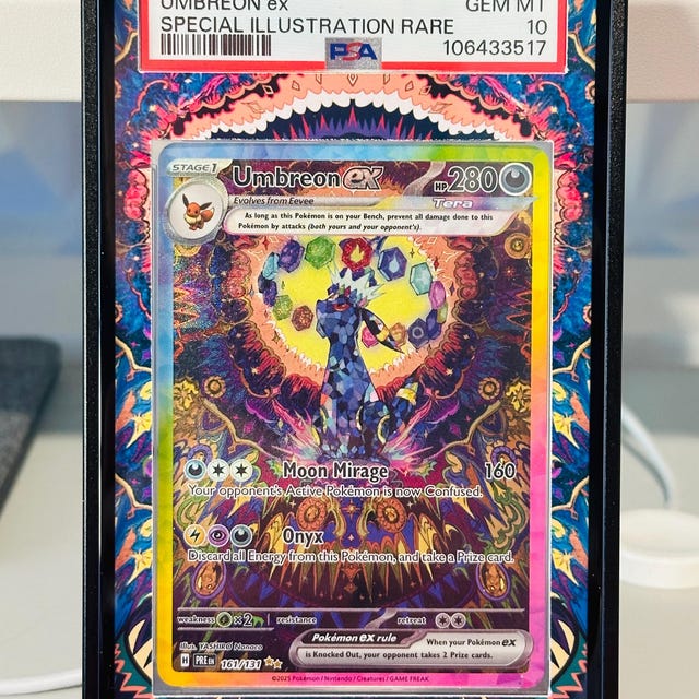 ブラッキー ex SAR PSA ベケット CGC | ポケモンカード用拡張アート