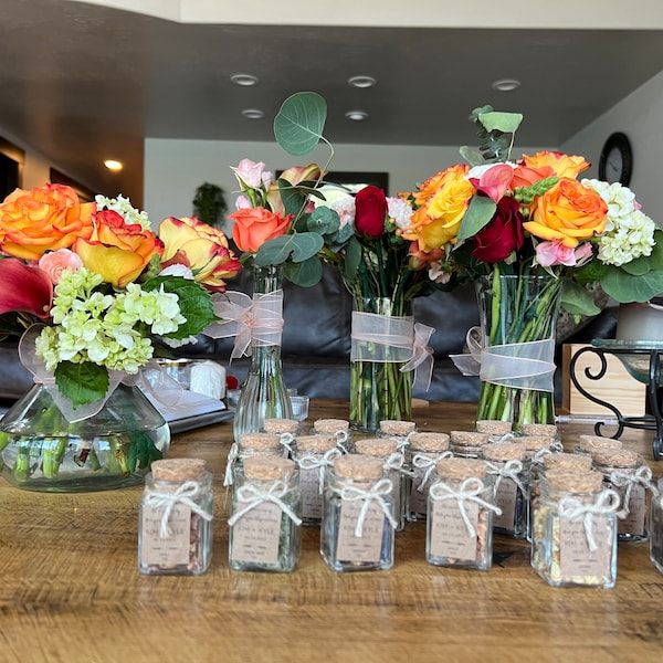 Wedding Tea Favors for Guests, Bulk Gifts, Rustic Wedding Favor ...