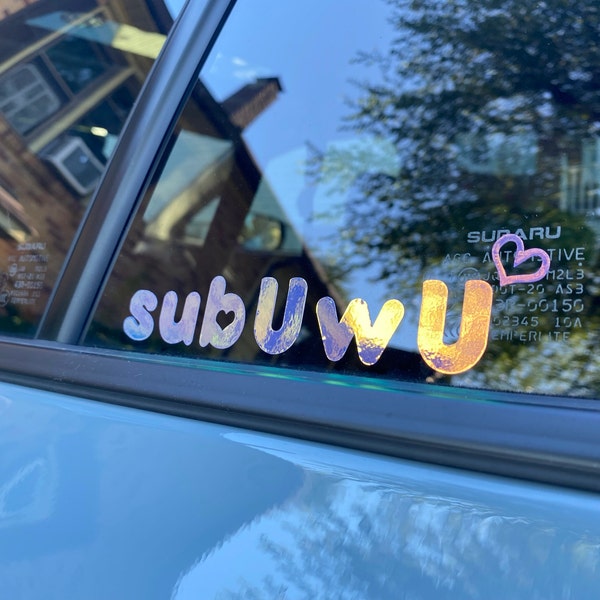 SUBUWU JDM Kawaii Car Decal Vinyl Sticker - Etsy