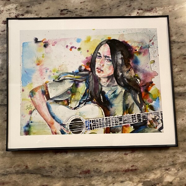 Printable GIRAFFE Painting Portrait .3 Digital Download scalable up to