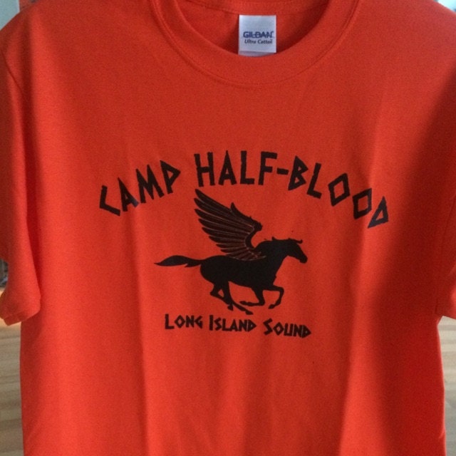 Kuakuayu Hjn Camp Half Blood T-shirt Percy Jackson Halloween