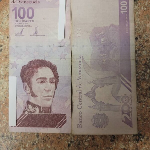 Venezuela 50 Digitales 2021 - Lot Of 20 Circulated 50 Million Bolivar Soberano Banknotes