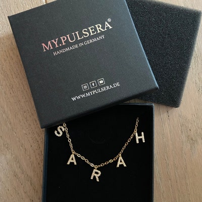 Schulanfang Armband Set | 2 Verstellbare Armbänder | Mit Herz-Anhänger