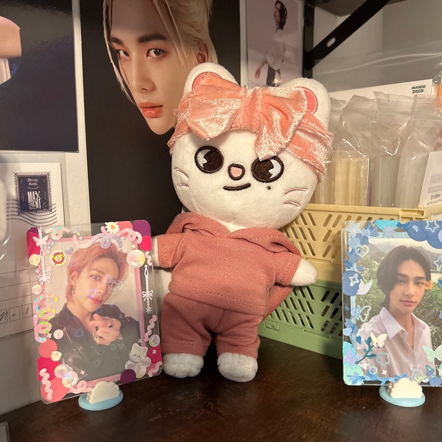 みゅう　SKZOO服 Skzoo University パーカーセット、Stray Kids ぬいぐるみ