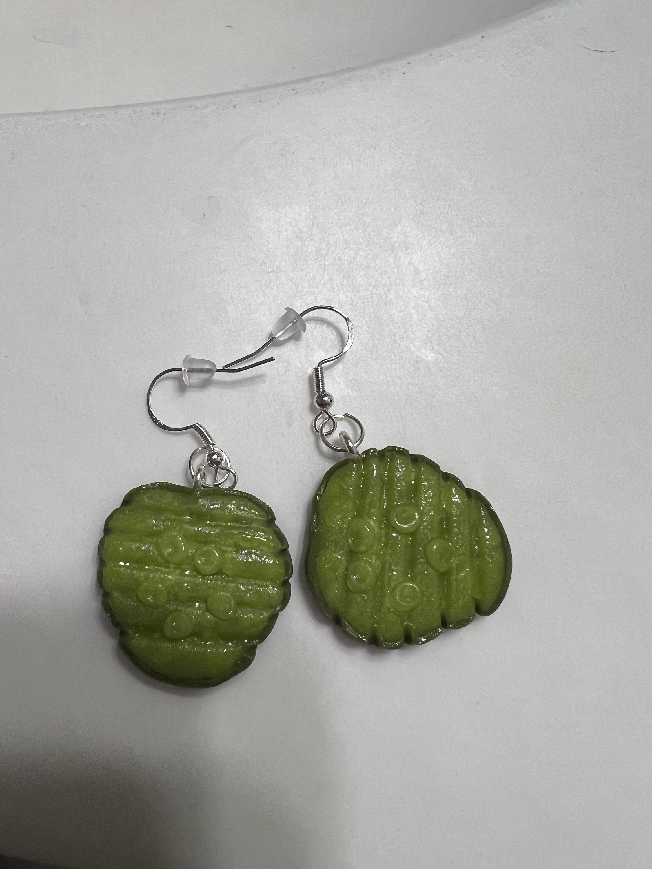 Pickle Earrings