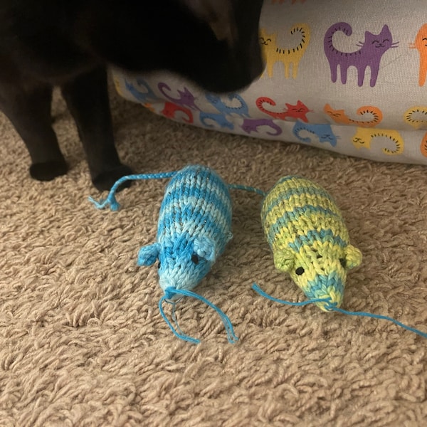 Catnip Mouse Cat Toy for Your Kitty Sweetheart - Etsy