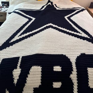 Dallas Cowboys Graphgan Pattern - Etsy