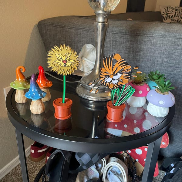 Disney's Alice in Wonderland Flower Decorations 3d Printed 9 Options ...