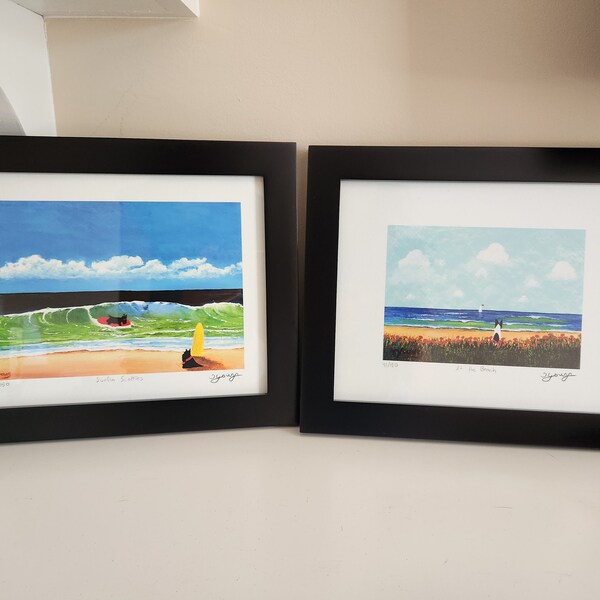 Siamese Cat Moon Tree ACEO MINI Art PRINT of Todd Young Painting Etsy