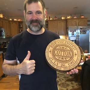 Sarah added a photo of their purchase