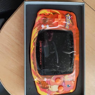 GameBoy Advance - Konsole GBA #Super Famicom IPS V3 LCD Display Mod (mit neuem Gehäuse) (sehr guter Zustand) (gebraucht