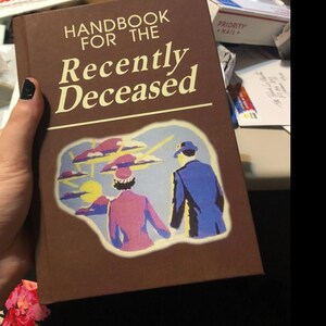 Beetlejuice Handbook For The Recently Deceased Book Movie Etsy