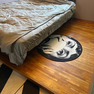 Vintage Handwoven Antique Red and Gray Mix Fluid Pattern Rug - Etsy