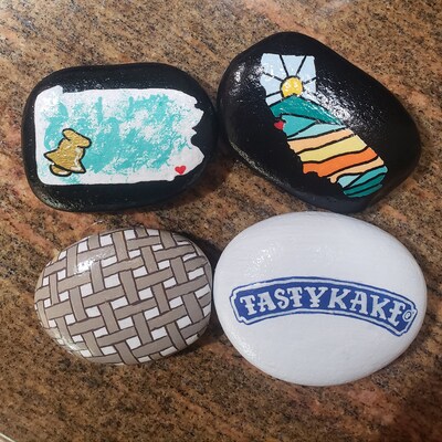 Bird Rock Kindness Rocks Positive Rocks Painted Rocks Animal Rocks Cute ...