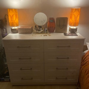 Retro Lampshade Original 70s Wallpaper Geometric Retro - Etsy UK