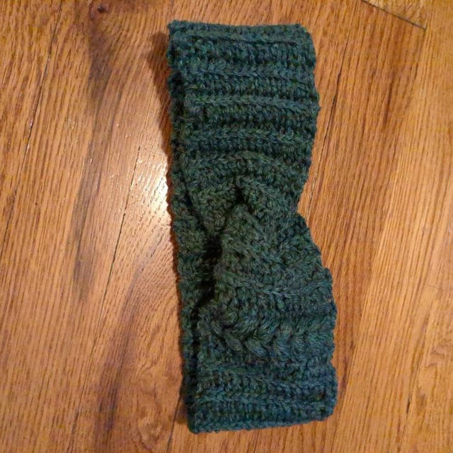 A customer's finished Autumn Wheat Crochet Collection E-book